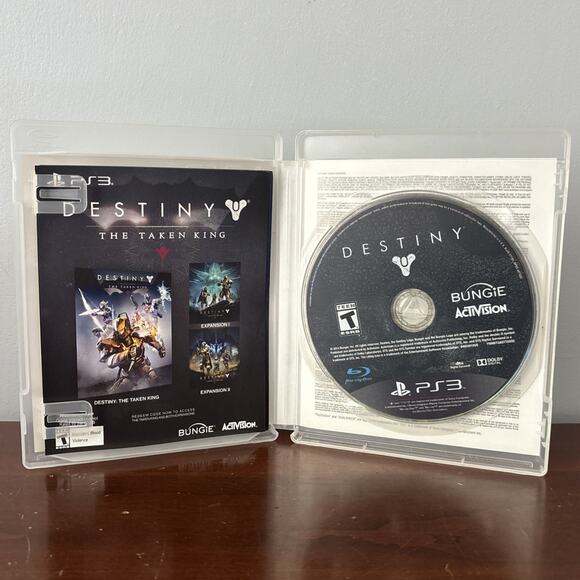 Destiny The Taken King Legendary Edition PS3 PlayStation 3 - Complete CIB - Picture 3 of 5